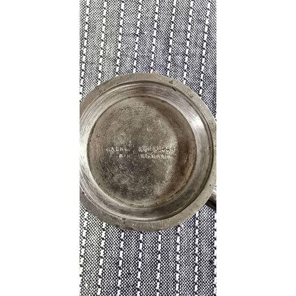 Two Gaskell & Chambers Birmingham Pewter Tankard - Picture 8 of 11